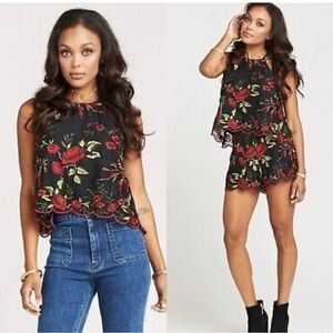 Show Me Your MuMu Tamara Top in
Risqué Rose